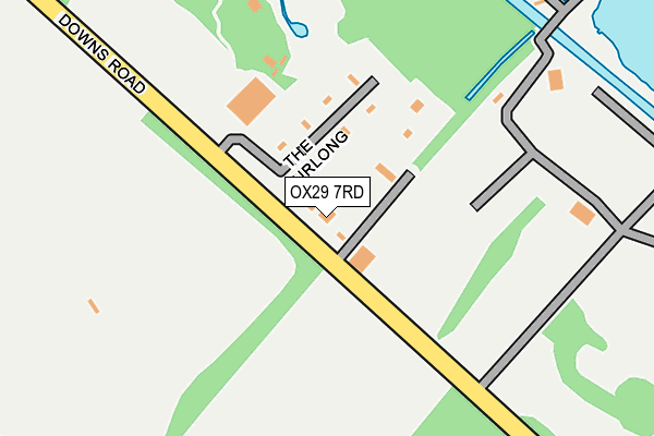 OX29 7RD map - OS OpenMap – Local (Ordnance Survey) OX29 7RD map - OS OpenMap – Local (Ordnance Survey)