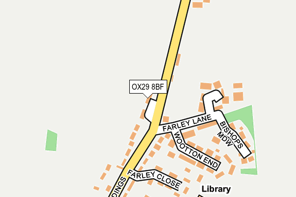 OX29 8BF map - OS OpenMap – Local (Ordnance Survey) OX29 8BF map - OS OpenMap – Local (Ordnance Survey)