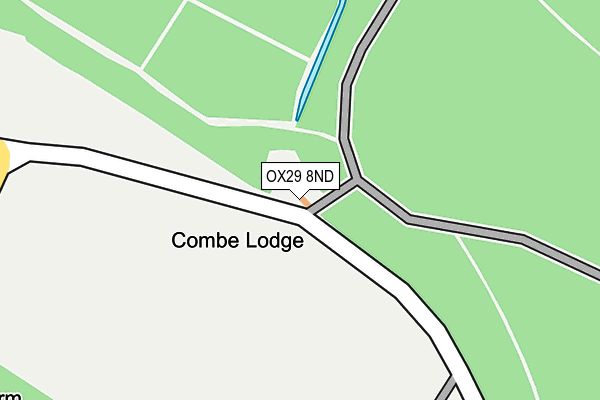 OX29 8ND map - OS OpenMap – Local (Ordnance Survey) OX29 8ND map - OS OpenMap – Local (Ordnance Survey)