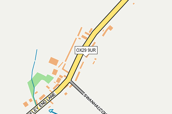 OX29 9UR map - OS OpenMap – Local (Ordnance Survey) OX29 9UR map - OS OpenMap – Local (Ordnance Survey)