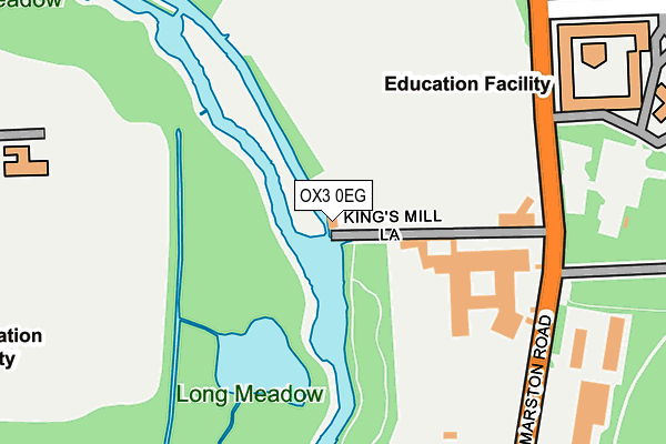 OX3 0EG map - OS OpenMap – Local (Ordnance Survey) OX3 0EG map - OS OpenMap – Local (Ordnance Survey)