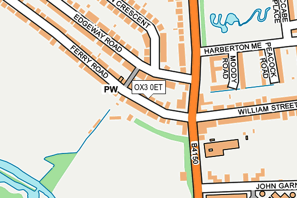 OX3 0ET map - OS OpenMap – Local (Ordnance Survey) OX3 0ET map - OS OpenMap – Local (Ordnance Survey)