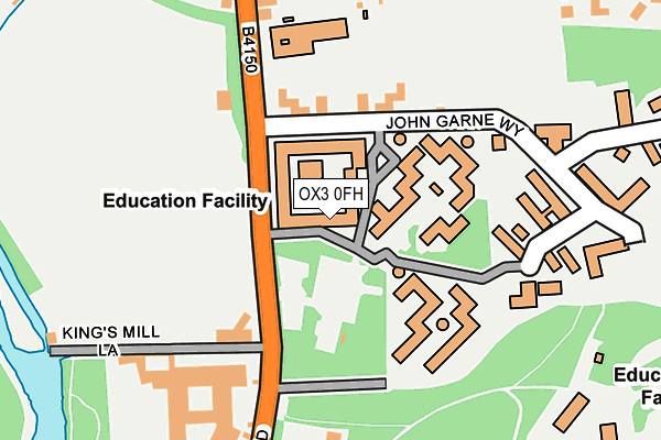 OX3 0FH map - OS OpenMap – Local (Ordnance Survey) OX3 0FH map - OS OpenMap – Local (Ordnance Survey)