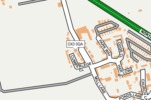OX3 0QA map - OS OpenMap – Local (Ordnance Survey) OX3 0QA map - OS OpenMap – Local (Ordnance Survey)