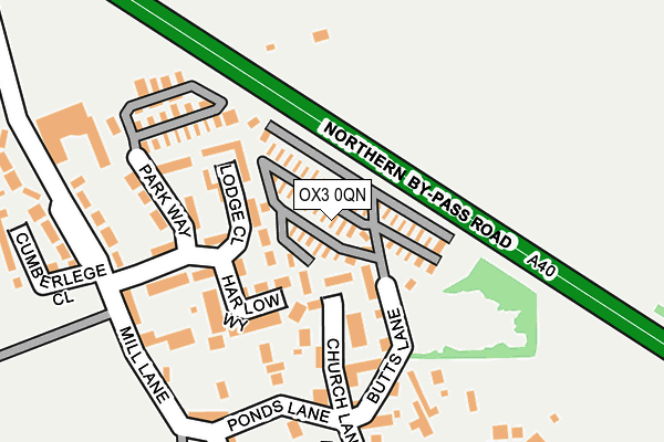 OX3 0QN map - OS OpenMap – Local (Ordnance Survey) OX3 0QN map - OS OpenMap – Local (Ordnance Survey)