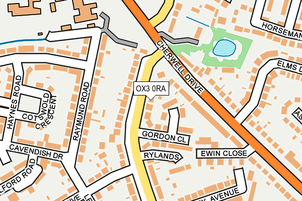 OX3 0RA map - OS OpenMap – Local (Ordnance Survey) OX3 0RA map - OS OpenMap – Local (Ordnance Survey)