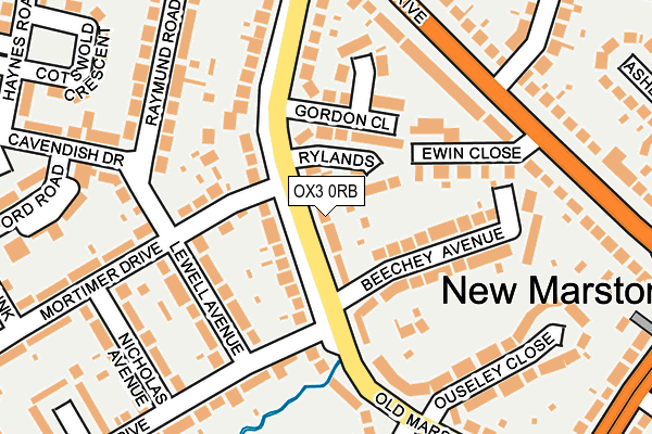 OX3 0RB map - OS OpenMap – Local (Ordnance Survey) OX3 0RB map - OS OpenMap – Local (Ordnance Survey)