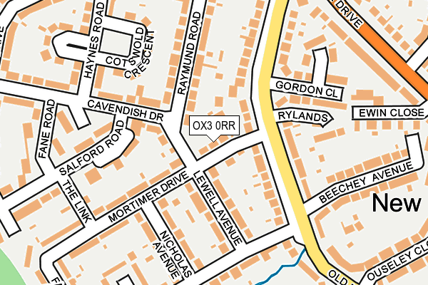 OX3 0RR map - OS OpenMap – Local (Ordnance Survey) OX3 0RR map - OS OpenMap – Local (Ordnance Survey)
