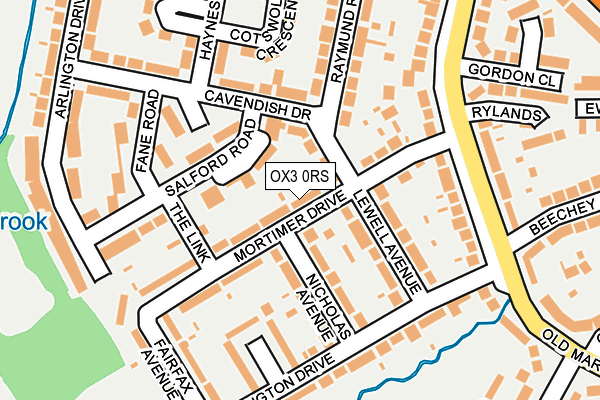 OX3 0RS map - OS OpenMap – Local (Ordnance Survey) OX3 0RS map - OS OpenMap – Local (Ordnance Survey)