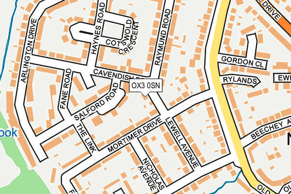 OX3 0SN map - OS OpenMap – Local (Ordnance Survey) OX3 0SN map - OS OpenMap – Local (Ordnance Survey)