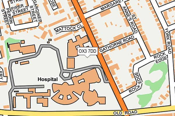 OX3 7DD map - OS OpenMap – Local (Ordnance Survey) OX3 7DD map - OS OpenMap – Local (Ordnance Survey)