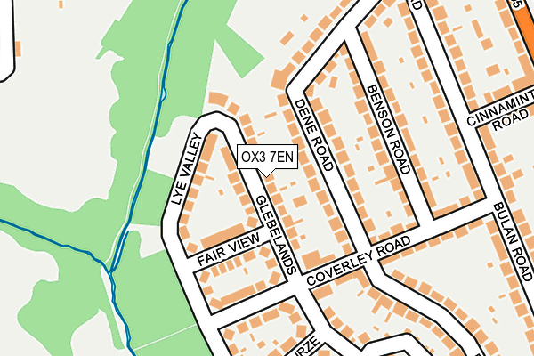 OX3 7EN map - OS OpenMap – Local (Ordnance Survey) OX3 7EN map - OS OpenMap – Local (Ordnance Survey)