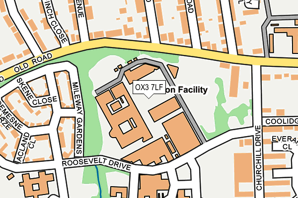 OX3 7LF map - OS OpenMap – Local (Ordnance Survey) OX3 7LF map - OS OpenMap – Local (Ordnance Survey)