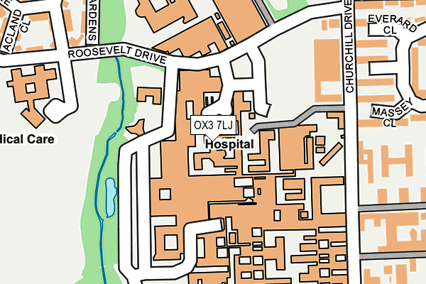 OX3 7LJ map - OS OpenMap – Local (Ordnance Survey) OX3 7LJ map - OS OpenMap – Local (Ordnance Survey)