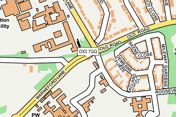 OX3 7QQ map - OS OpenMap – Local (Ordnance Survey) OX3 7QQ map - OS OpenMap – Local (Ordnance Survey)