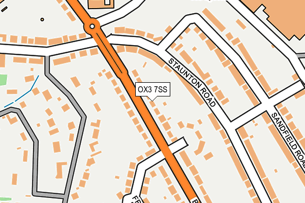 OX3 7SS map - OS OpenMap – Local (Ordnance Survey) OX3 7SS map - OS OpenMap – Local (Ordnance Survey)
