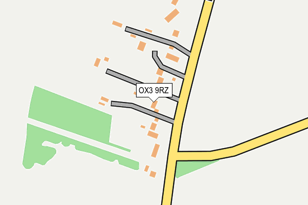 OX3 9RZ map - OS OpenMap – Local (Ordnance Survey) OX3 9RZ map - OS OpenMap – Local (Ordnance Survey)