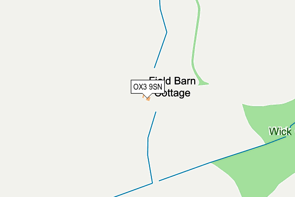OX3 9SN map - OS OpenMap – Local (Ordnance Survey) OX3 9SN map - OS OpenMap – Local (Ordnance Survey)