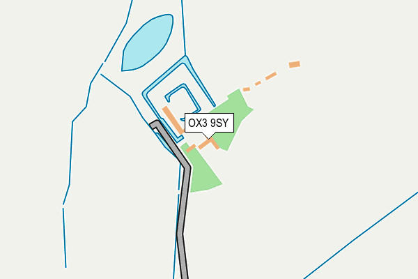 OX3 9SY map - OS OpenMap – Local (Ordnance Survey) OX3 9SY map - OS OpenMap – Local (Ordnance Survey)