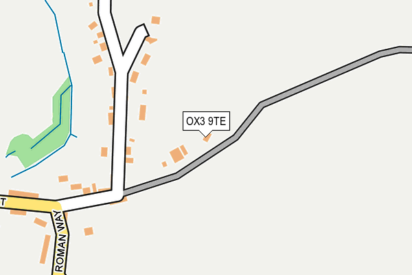 OX3 9TE map - OS OpenMap – Local (Ordnance Survey) OX3 9TE map - OS OpenMap – Local (Ordnance Survey)