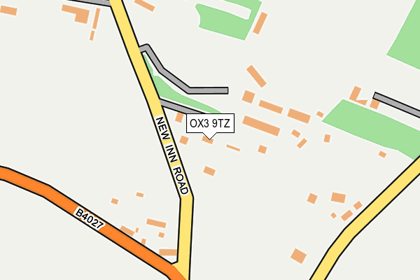 OX3 9TZ map - OS OpenMap – Local (Ordnance Survey) OX3 9TZ map - OS OpenMap – Local (Ordnance Survey)