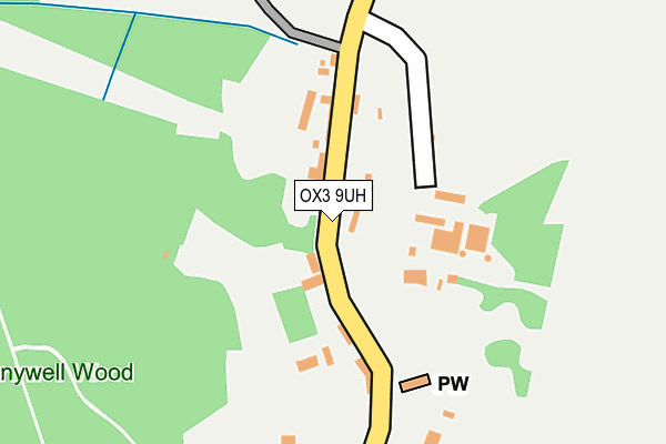 OX3 9UH map - OS OpenMap – Local (Ordnance Survey) OX3 9UH map - OS OpenMap – Local (Ordnance Survey)