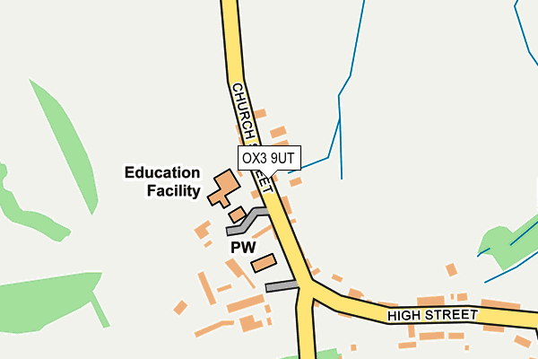OX3 9UT map - OS OpenMap – Local (Ordnance Survey)