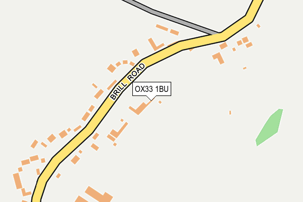 OX33 1BU map - OS OpenMap – Local (Ordnance Survey) OX33 1BU map - OS OpenMap – Local (Ordnance Survey)