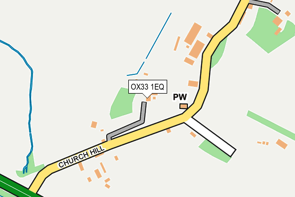 OX33 1EQ map - OS OpenMap – Local (Ordnance Survey) OX33 1EQ map - OS OpenMap – Local (Ordnance Survey)