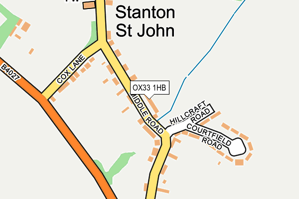 OX33 1HB map - OS OpenMap – Local (Ordnance Survey) OX33 1HB map - OS OpenMap – Local (Ordnance Survey)