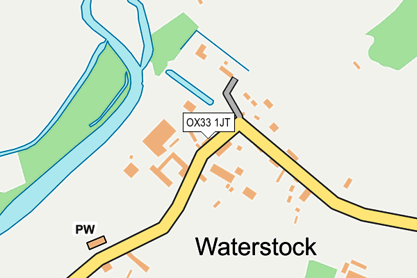 OX33 1JT map - OS OpenMap – Local (Ordnance Survey) OX33 1JT map - OS OpenMap – Local (Ordnance Survey)