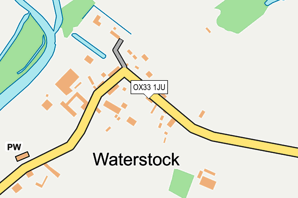 OX33 1JU map - OS OpenMap – Local (Ordnance Survey) OX33 1JU map - OS OpenMap – Local (Ordnance Survey)