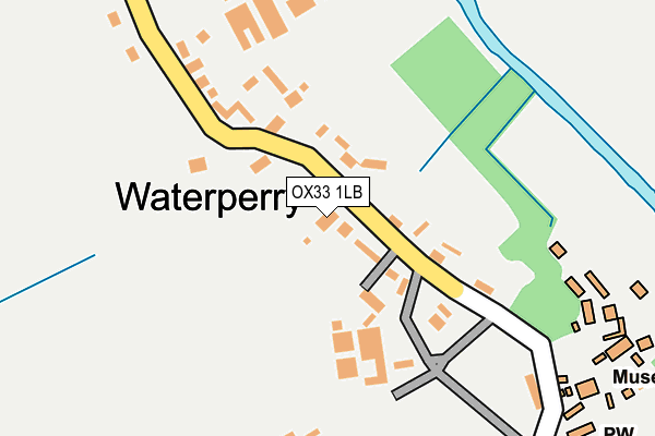 OX33 1LB map - OS OpenMap – Local (Ordnance Survey) OX33 1LB map - OS OpenMap – Local (Ordnance Survey)