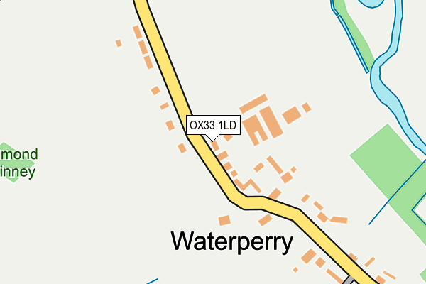OX33 1LD map - OS OpenMap – Local (Ordnance Survey) OX33 1LD map - OS OpenMap – Local (Ordnance Survey)