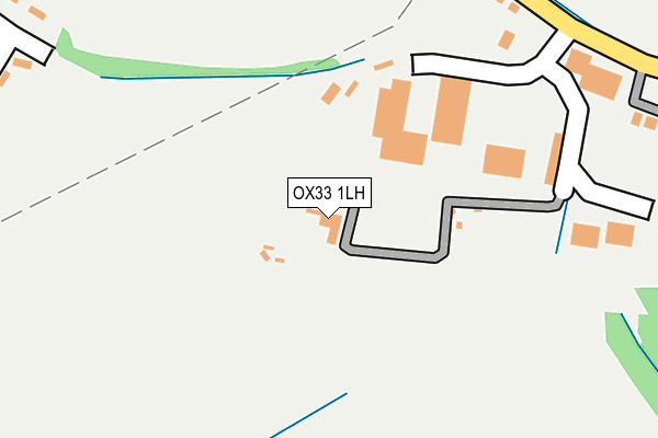 OX33 1LH map - OS OpenMap – Local (Ordnance Survey) OX33 1LH map - OS OpenMap – Local (Ordnance Survey)