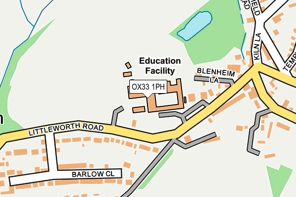 OX33 1PH map - OS OpenMap – Local (Ordnance Survey) OX33 1PH map - OS OpenMap – Local (Ordnance Survey)