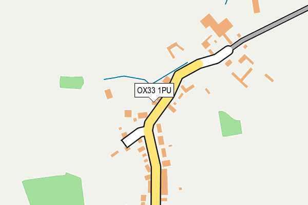 OX33 1PU map - OS OpenMap – Local (Ordnance Survey) OX33 1PU map - OS OpenMap – Local (Ordnance Survey)