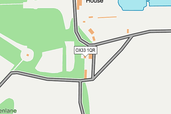 OX33 1QR map - OS OpenMap – Local (Ordnance Survey) OX33 1QR map - OS OpenMap – Local (Ordnance Survey)