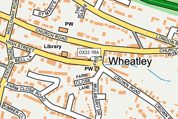 OX33 1RA map - OS OpenMap – Local (Ordnance Survey) OX33 1RA map - OS OpenMap – Local (Ordnance Survey)