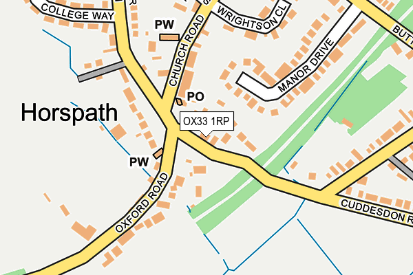 OX33 1RP map - OS OpenMap – Local (Ordnance Survey) OX33 1RP map - OS OpenMap – Local (Ordnance Survey)