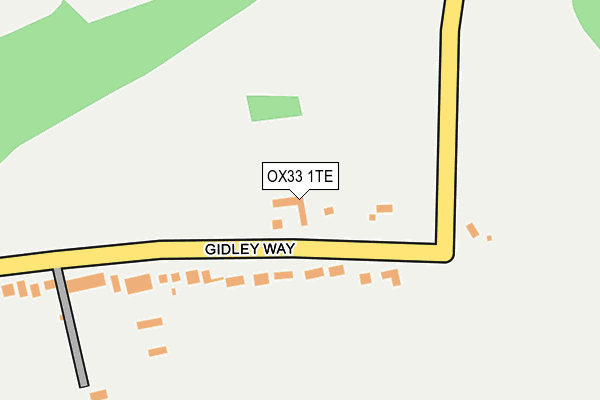 OX33 1TE map - OS OpenMap – Local (Ordnance Survey) OX33 1TE map - OS OpenMap – Local (Ordnance Survey)