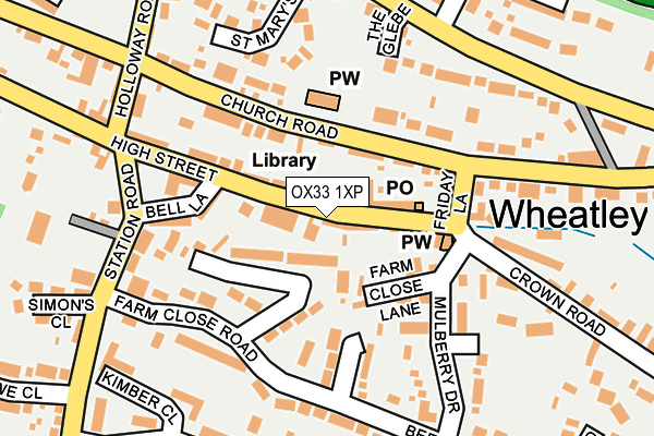 OX33 1XP map - OS OpenMap – Local (Ordnance Survey) OX33 1XP map - OS OpenMap – Local (Ordnance Survey)