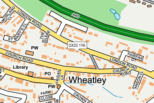 OX33 1YA map - OS OpenMap – Local (Ordnance Survey) OX33 1YA map - OS OpenMap – Local (Ordnance Survey)