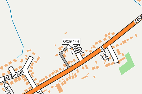 OX39 4FH map - OS OpenMap – Local (Ordnance Survey) OX39 4FH map - OS OpenMap – Local (Ordnance Survey)