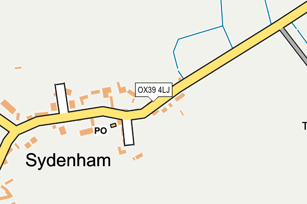 OX39 4LJ map - OS OpenMap – Local (Ordnance Survey) OX39 4LJ map - OS OpenMap – Local (Ordnance Survey)