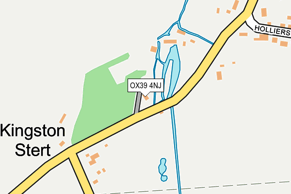 OX39 4NJ map - OS OpenMap – Local (Ordnance Survey) OX39 4NJ map - OS OpenMap – Local (Ordnance Survey)