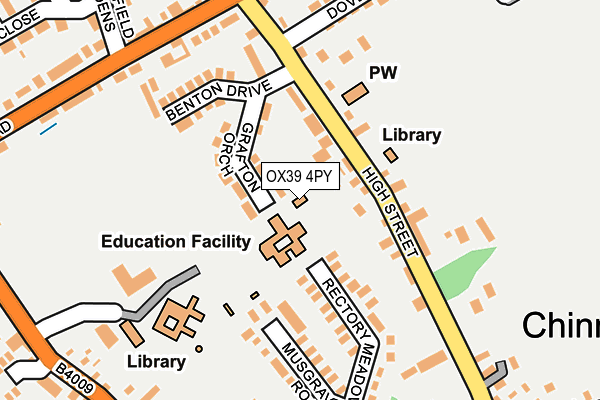 OX39 4PY map - OS OpenMap – Local (Ordnance Survey) OX39 4PY map - OS OpenMap – Local (Ordnance Survey)