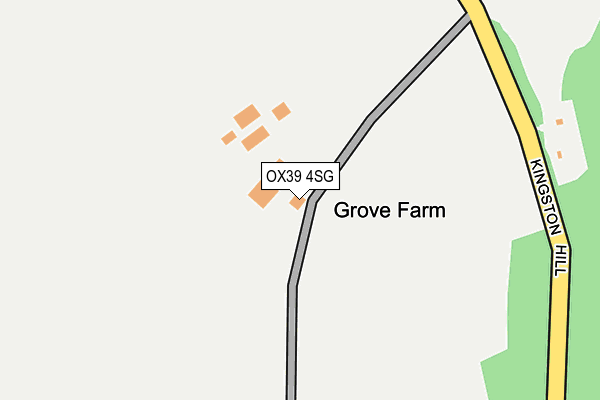 OX39 4SG map - OS OpenMap – Local (Ordnance Survey) OX39 4SG map - OS OpenMap – Local (Ordnance Survey)