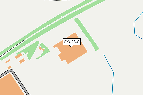 OX4 2BW map - OS OpenMap – Local (Ordnance Survey) OX4 2BW map - OS OpenMap – Local (Ordnance Survey)