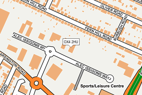 OX4 2HU map - OS OpenMap – Local (Ordnance Survey) OX4 2HU map - OS OpenMap – Local (Ordnance Survey)